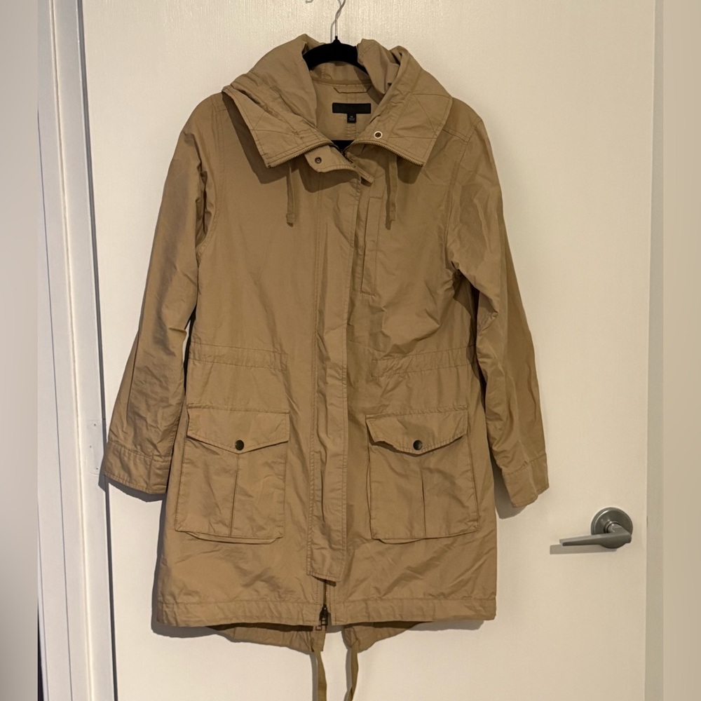 Uniqlo Tan Rain Jacket
